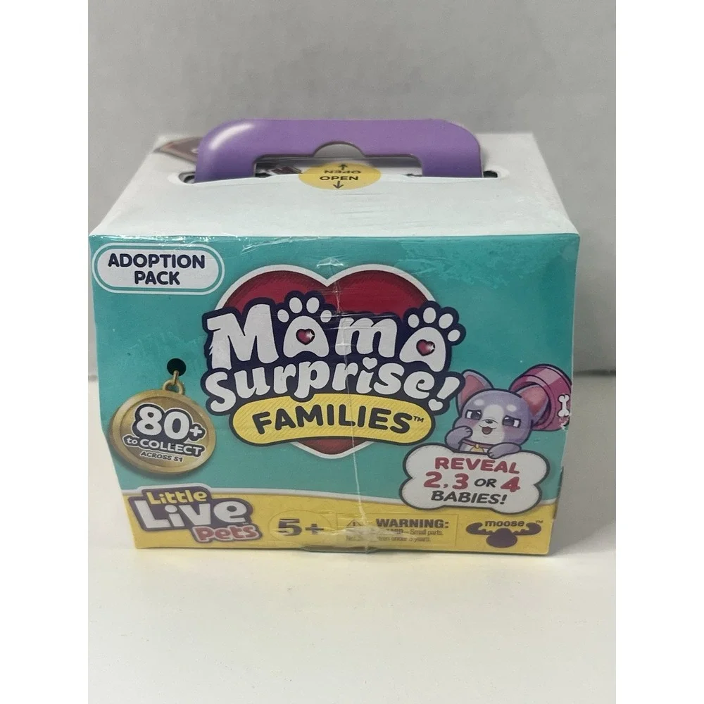 Mama Surprise Families Adoption  Pack, REVEAL 2,3, OR 4 BABIES, LITTLE LIVE PETS